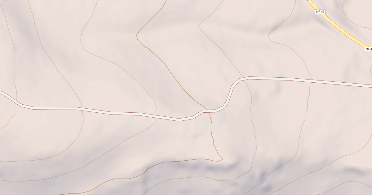 Map preview of Radar Hill OHV Trails