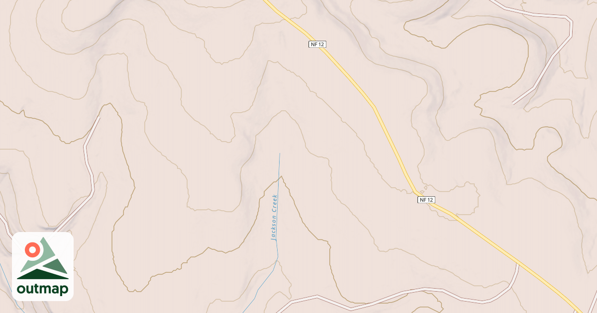 Map of USFS National Forest System Roads {65898A92-36D5-498A-961F-9AA1C5C0263D}