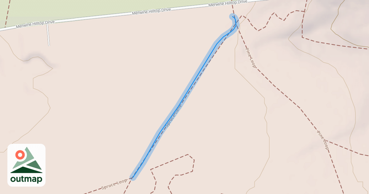 Map of Spruce Lane