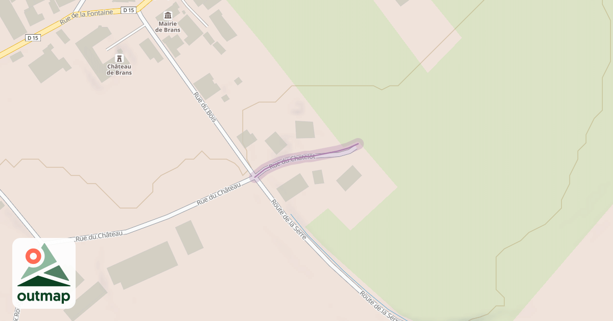 Map of Rue du Chatelot