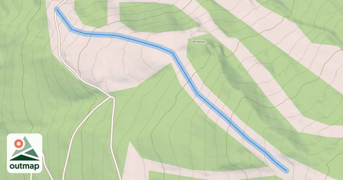 Map of La Chalp