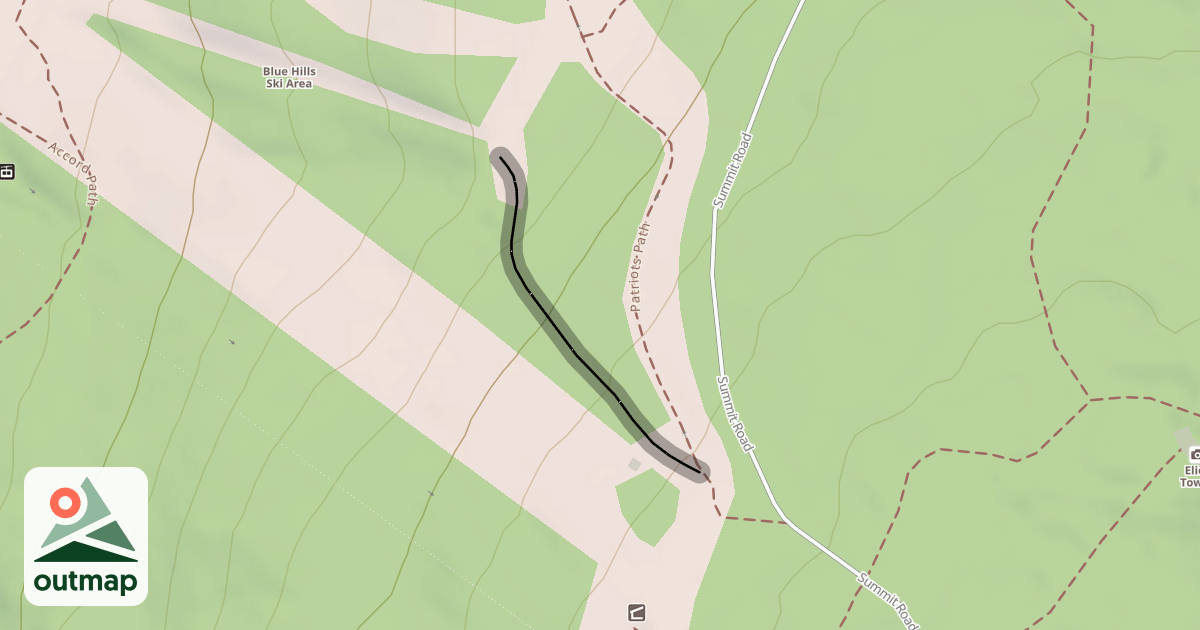Map of Upper Chute
