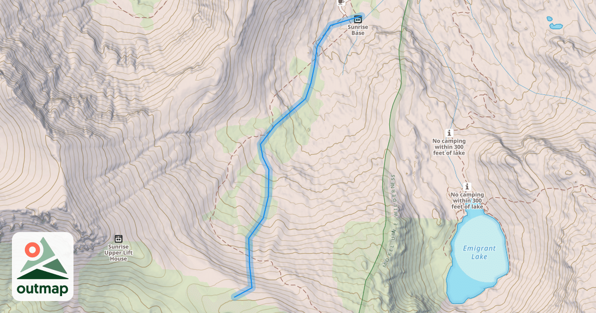 Map of devil's Draw