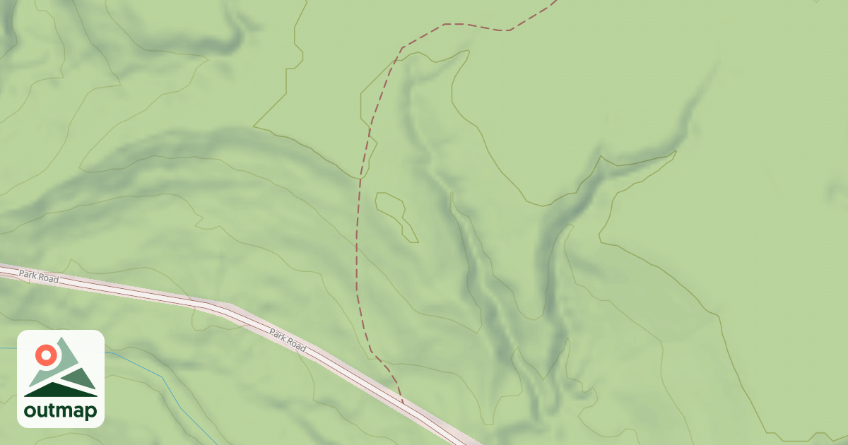 Map of Snowmobile Trail