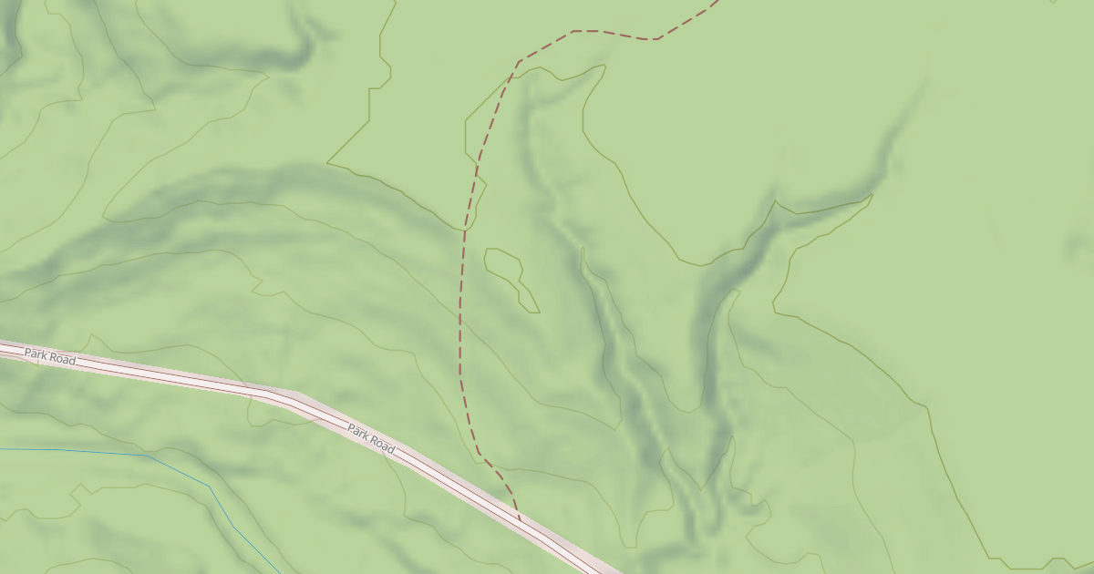 Map preview of Snowmobile Trail