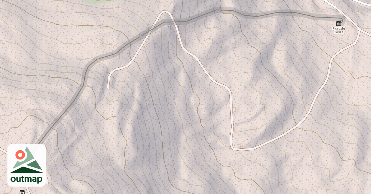 Map of Coma de Pagès