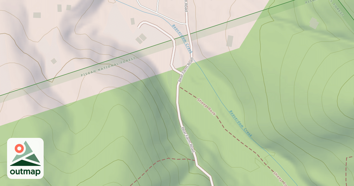 Map of BEAVERDAM CR