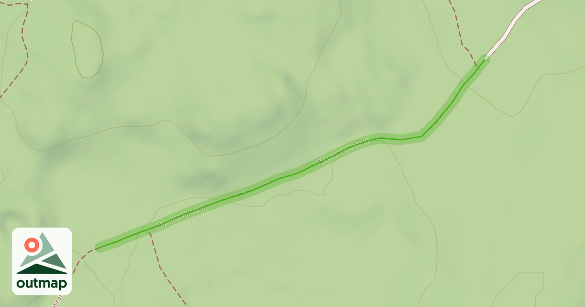 Map of Monument Trail