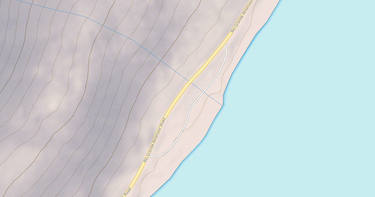 Map preview of ROAD CANYON PICNIC/BOAT RAMP