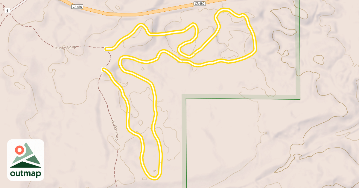 Map of Spartan Loop