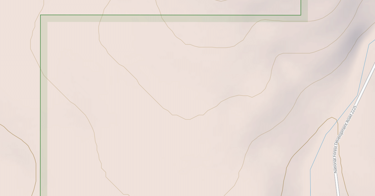 Map preview of USFS National Forest System Roads {0AA7F17D-8992-4437-8D7D-6EC8F692E85B}
