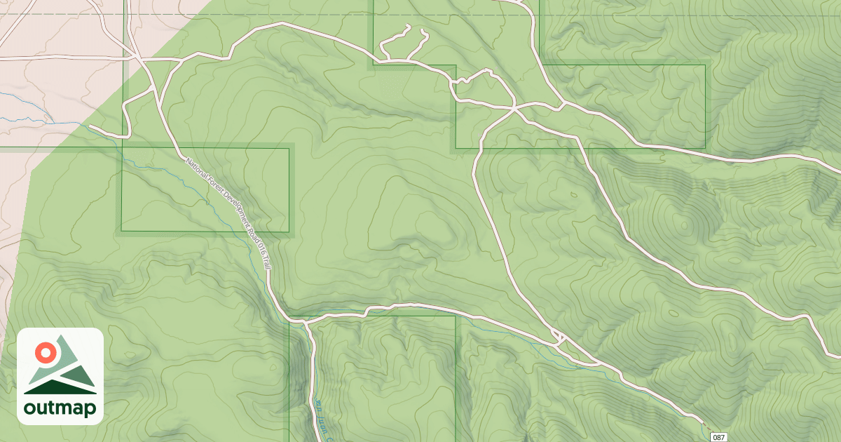 Map of COTTONWOOD