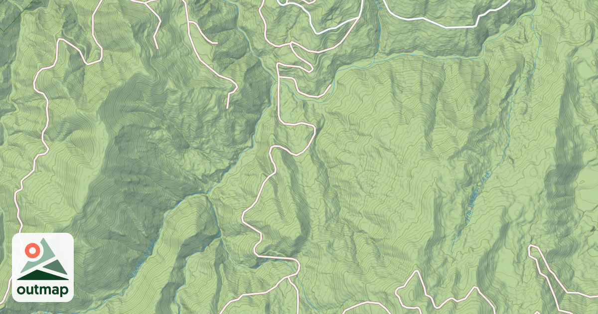 Map of NICKEL CREEK