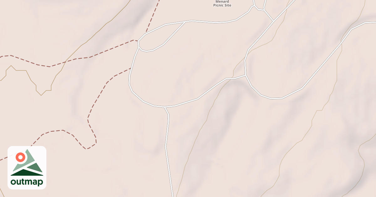 Map of CAMP MENARD SPUR D