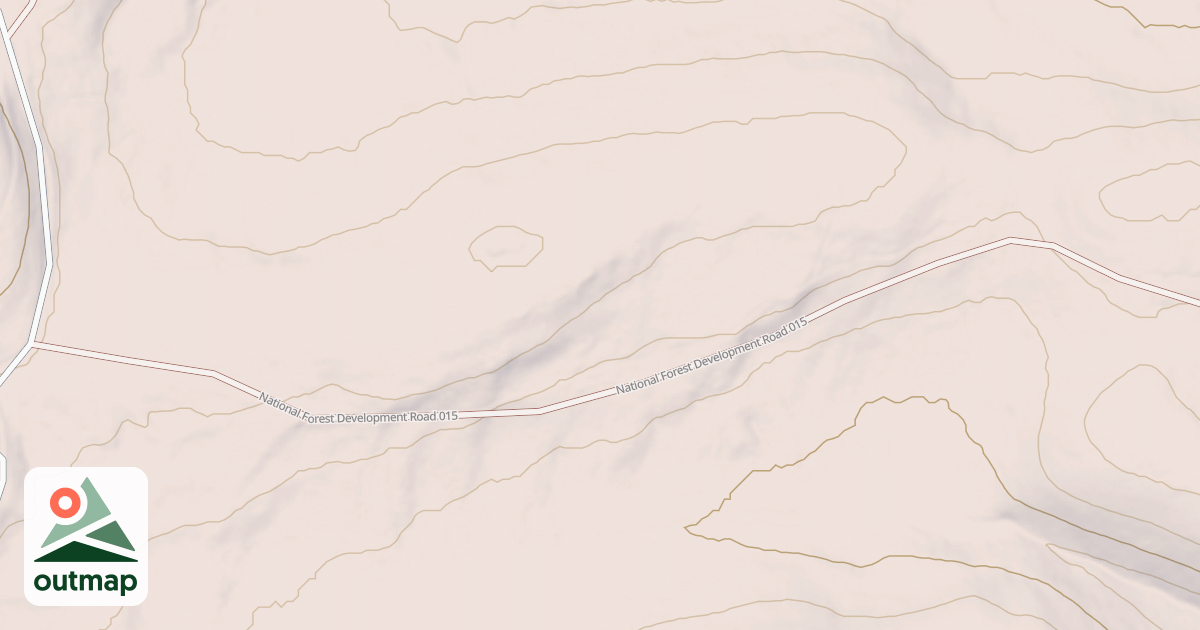 Map of USFS Motor Vehicle Use Map Roads {1F198240-EE46-4081-B49A-B03F17478548}