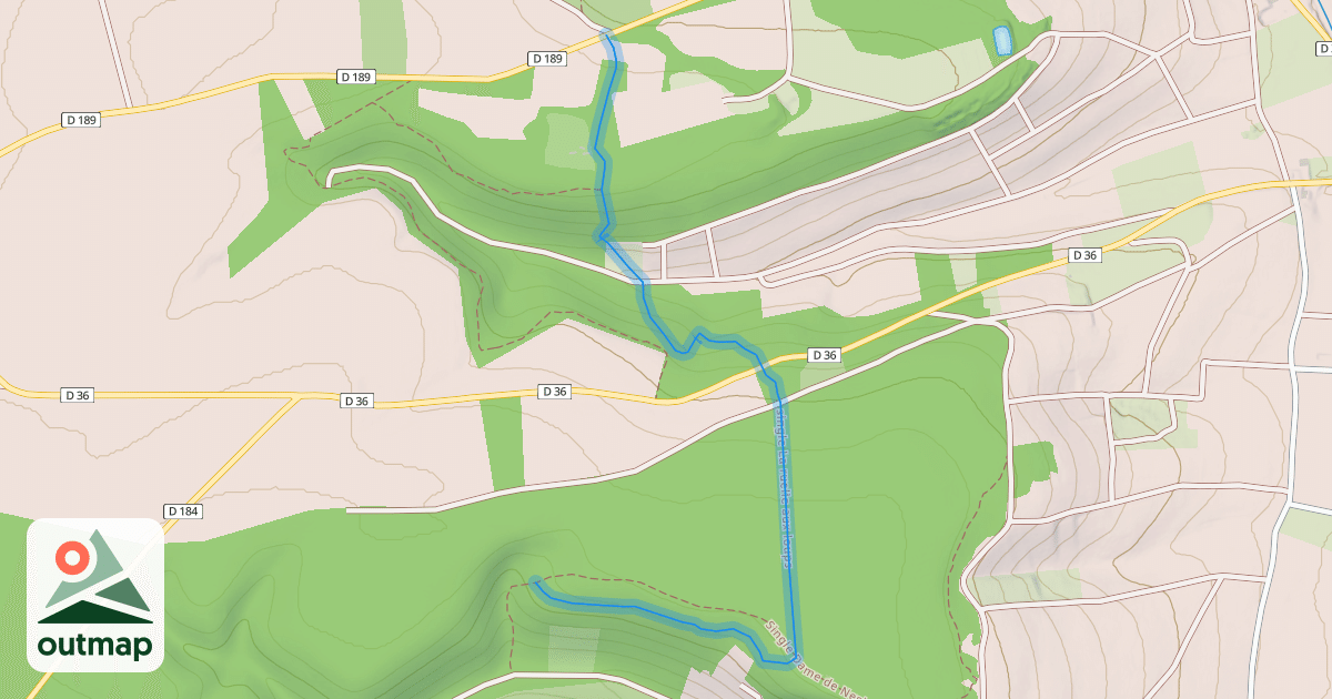 Map of single La ruelle aux loups