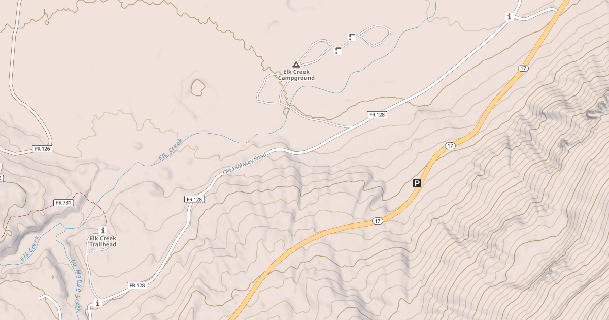 Map preview of OLD HIGHWAY