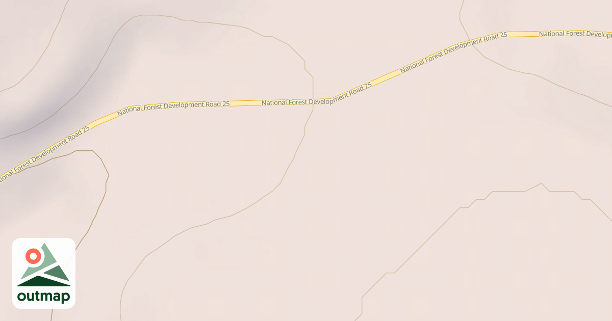Map of USFS National Forest System Roads {185A0DF1-7F5C-4D9A-A411-836FF57C9B7A}