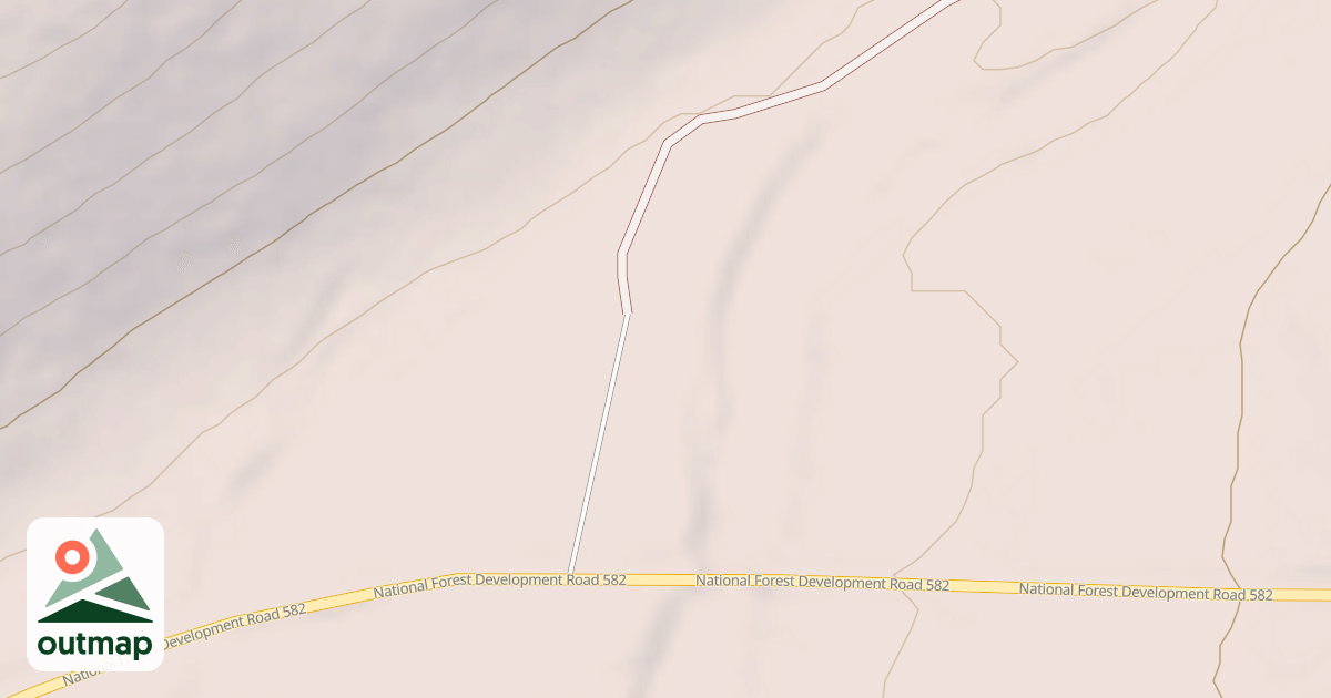 Map of UPPER ROCK CREEK CG