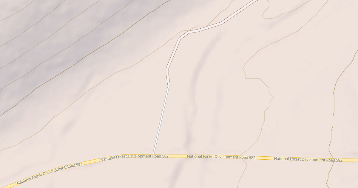 Map preview of UPPER ROCK CREEK CG