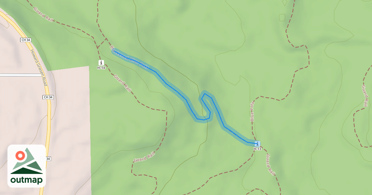 Map of Blackened Blue Pots