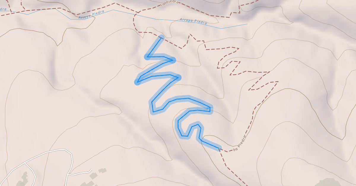 Map preview of West La Piedra