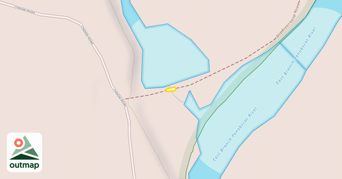 Map of Old River Loop Trail