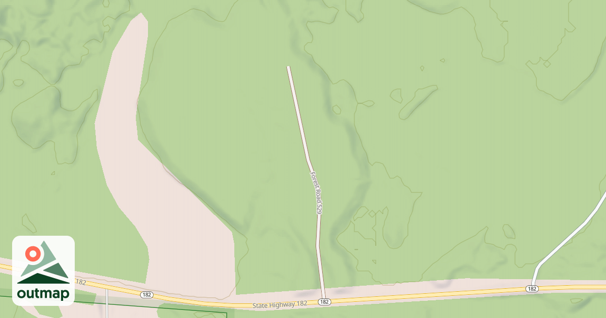 Map of FR 529