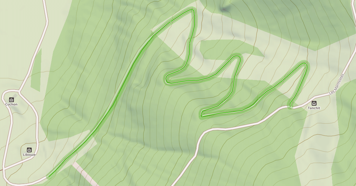 Map preview of Les Marmottes