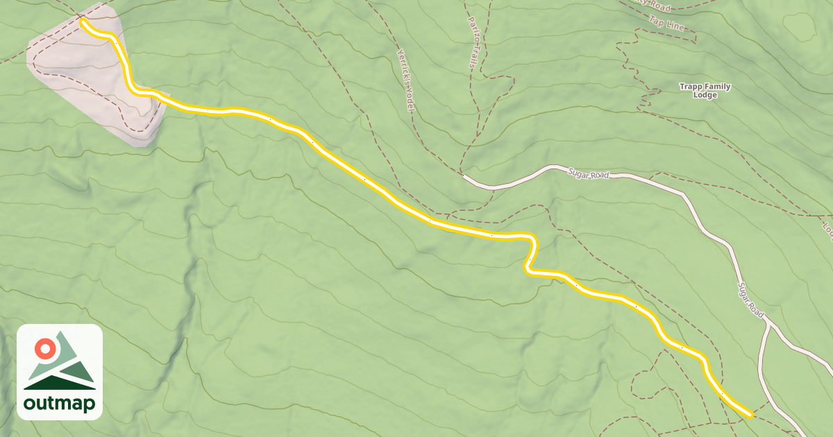 Map of Russel Knoll Track