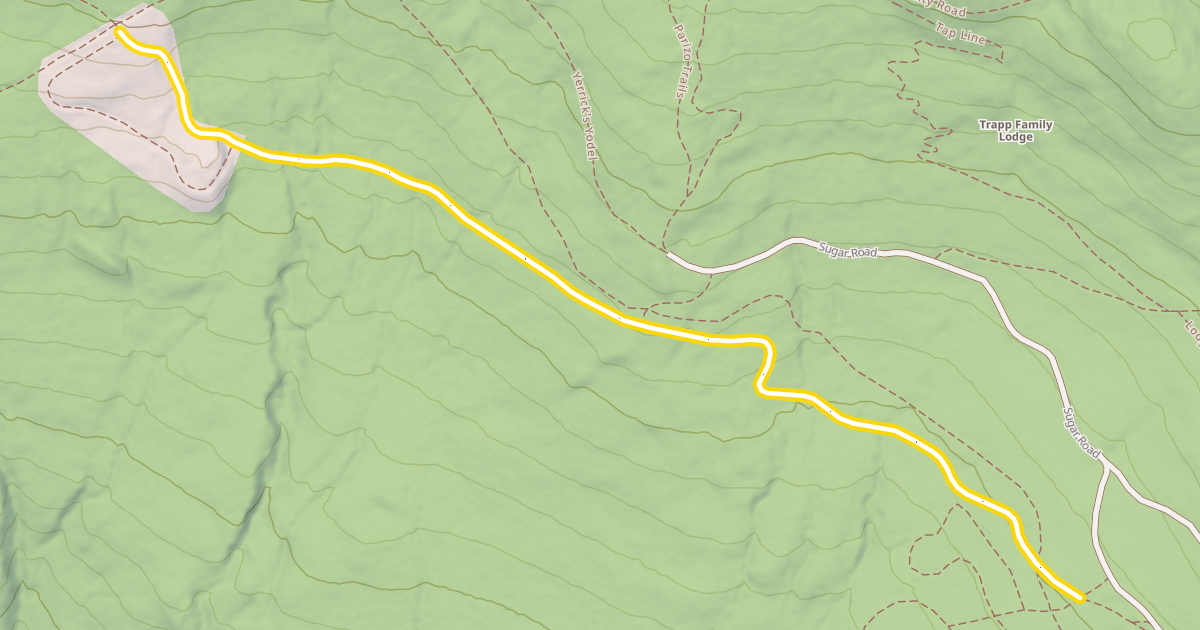 Map preview of Russel Knoll Track