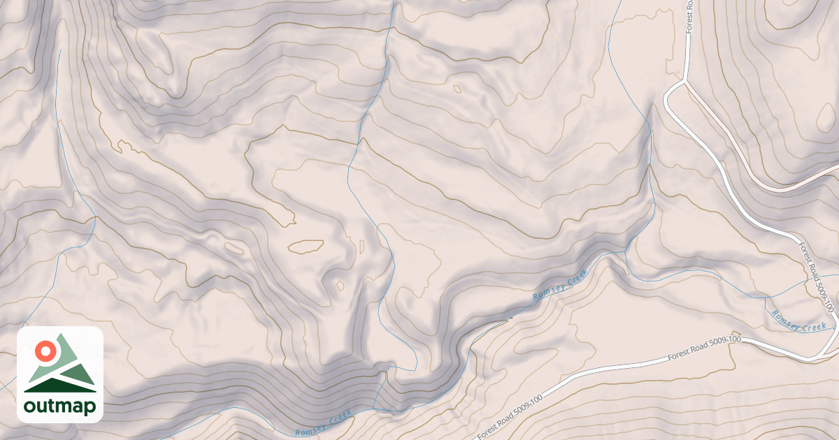 Map of BEAR T.S. FY 93