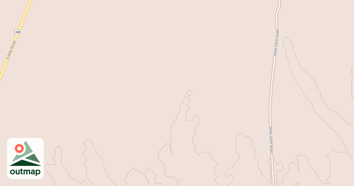 Map of EIGHT MILE CUT ACROSS SPUR H