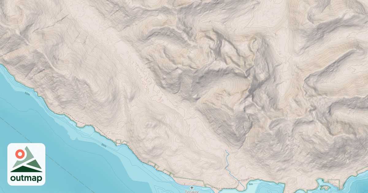 Map of INDIAN RIVER ROAD