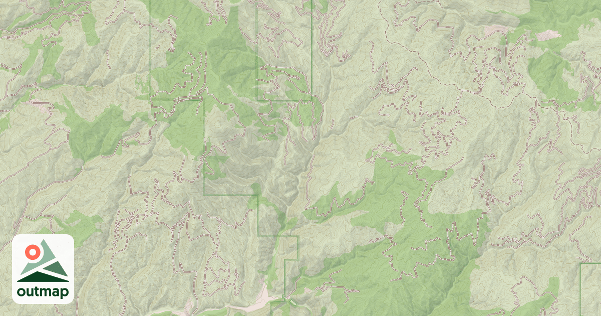 Map of (FDR) N FRK RYE-HARLAN MTN