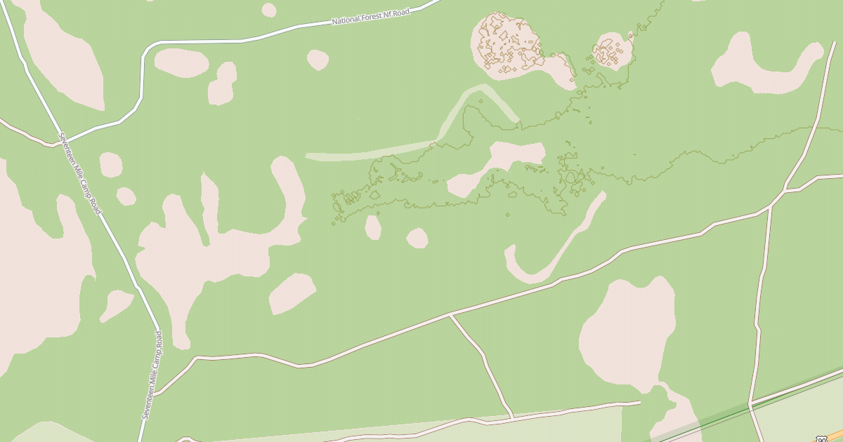 Map preview of USFS National Forest System Roads {3E047FEB-6A3E-4E8B-8268-1BBB6BD80C89}