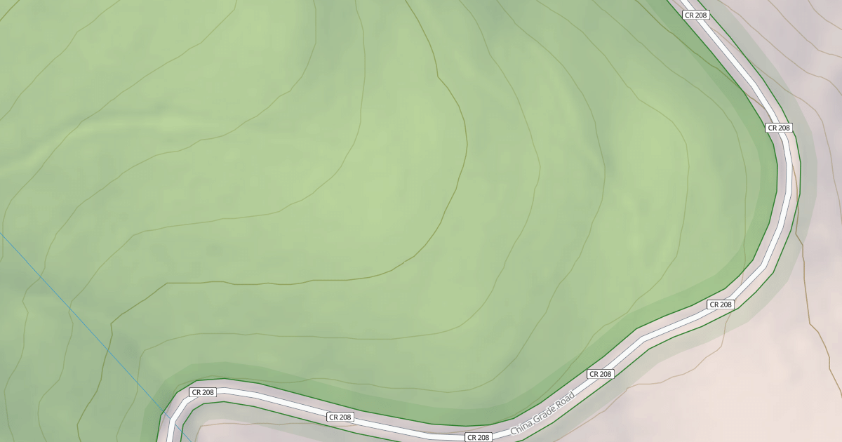 Map preview of CHINA SPUR