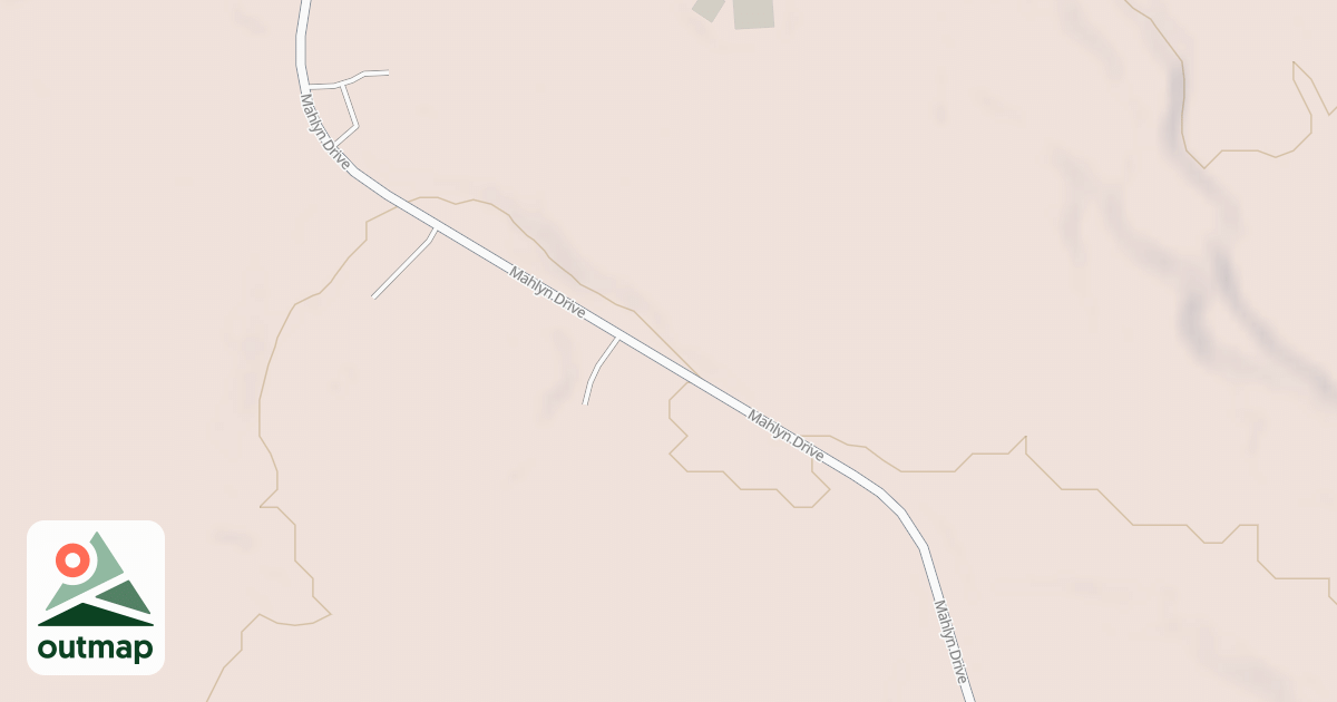 Map of Mahlyn Dr