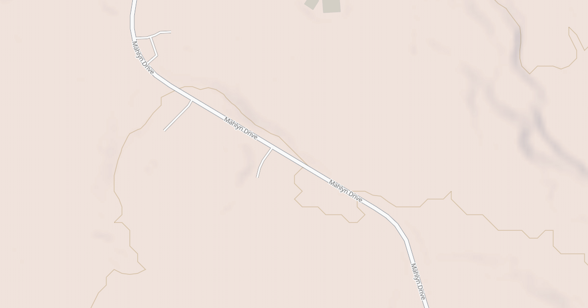 Map preview of Mahlyn Dr