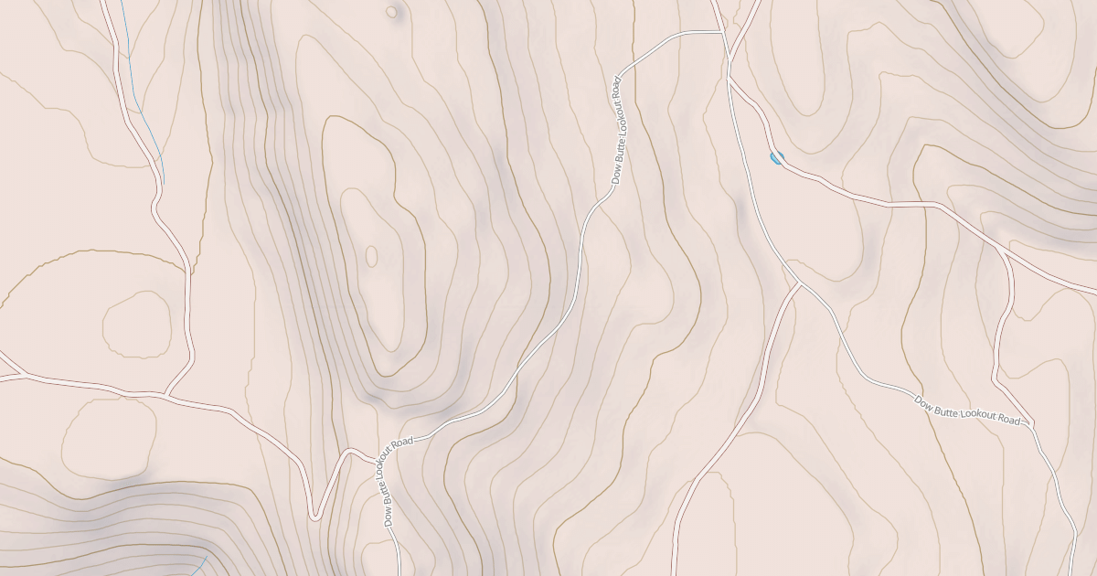 Map preview of DOW BUTTE L O