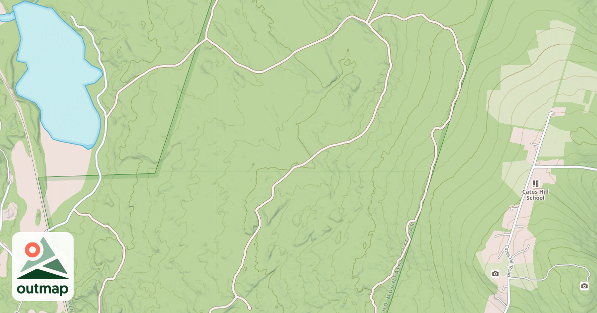 Map of North Artery Trail