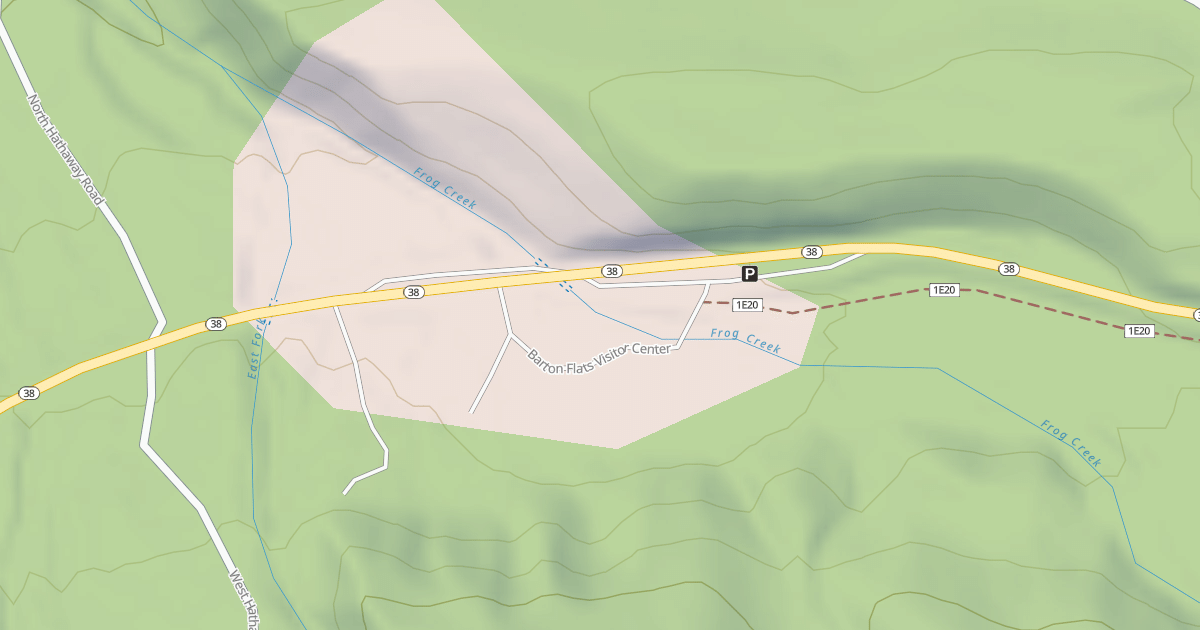 Map preview of BARTON FLATS VIS