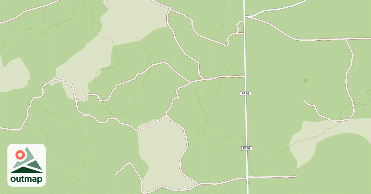 Map of PIPELINE TRAIL