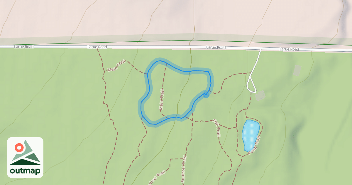 Map of Main Trail