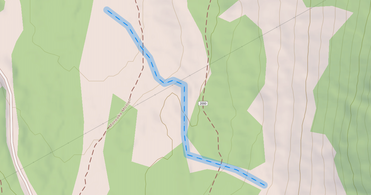 Map preview of Tye Bowl Exit
