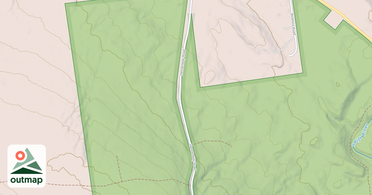Map of Hemenway Rd