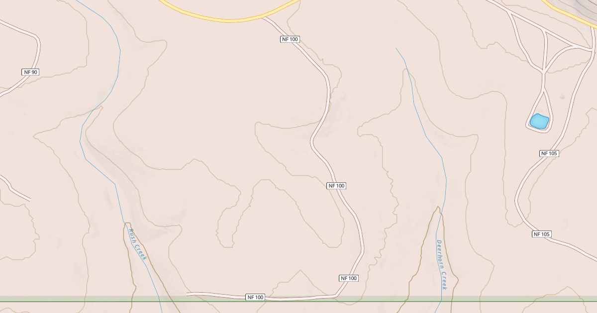 Map preview of USFS Motor Vehicle Use Map Roads {377378D6-8052-41FF-B4B0-44DF325FE6C8}