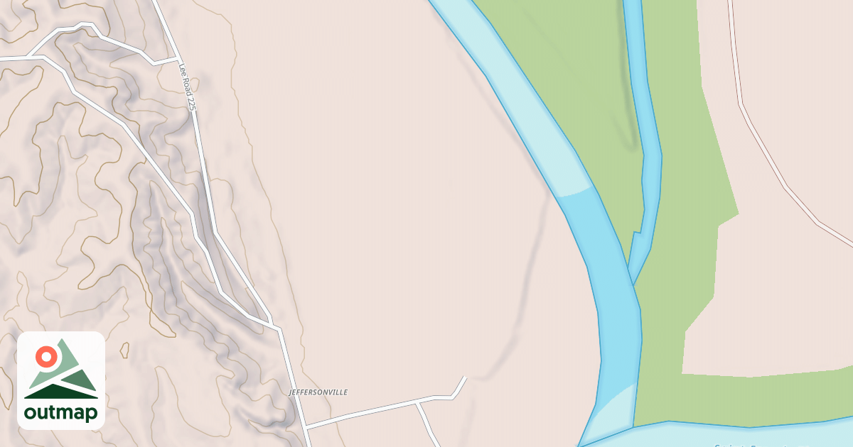 Map of JEFFERSONVILLE F