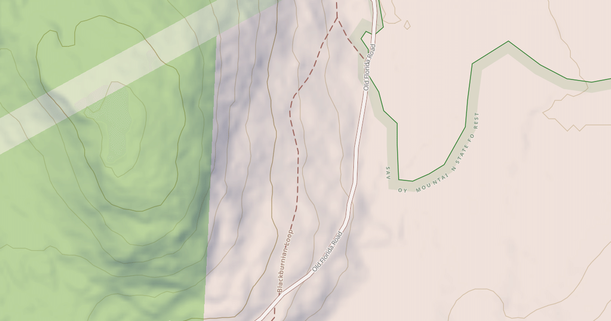Map preview of Lost Pond Trail
