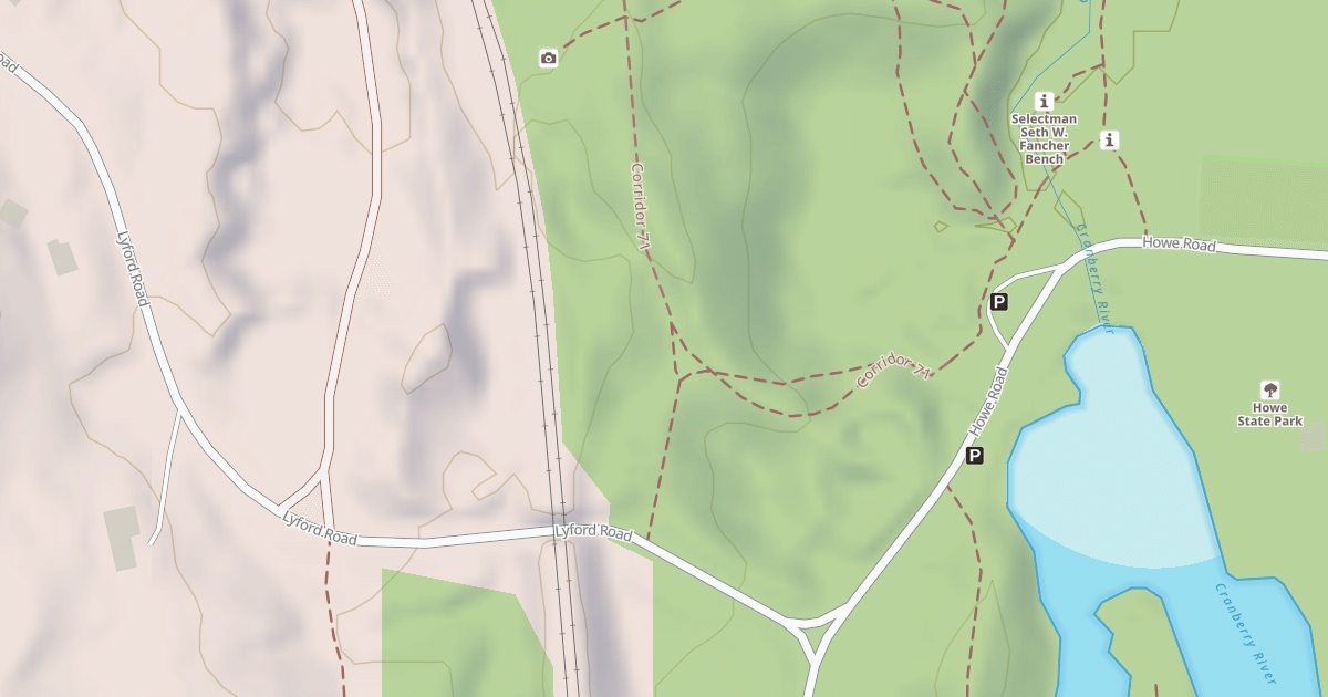Map preview of USGS National Digital Trails 0bed5ec6-de62-4e0e-9341-9b8a34248163